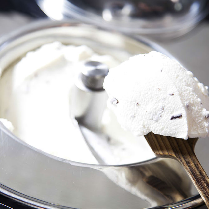 製作出高級冰淇淋