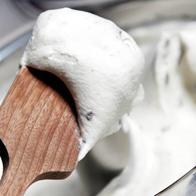 製作出高級冰淇淋