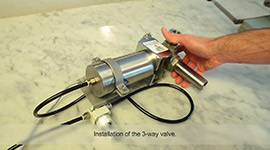 Chocolate World presents the 3-way valve