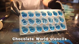Chocolate World stencils