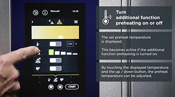GENIUS MT Tutorial - Explaining manual settings and Steptronic in baking mode
