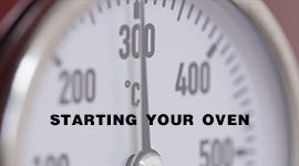 Kopa oven start up