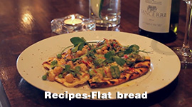 Flat bread in Kopa oven