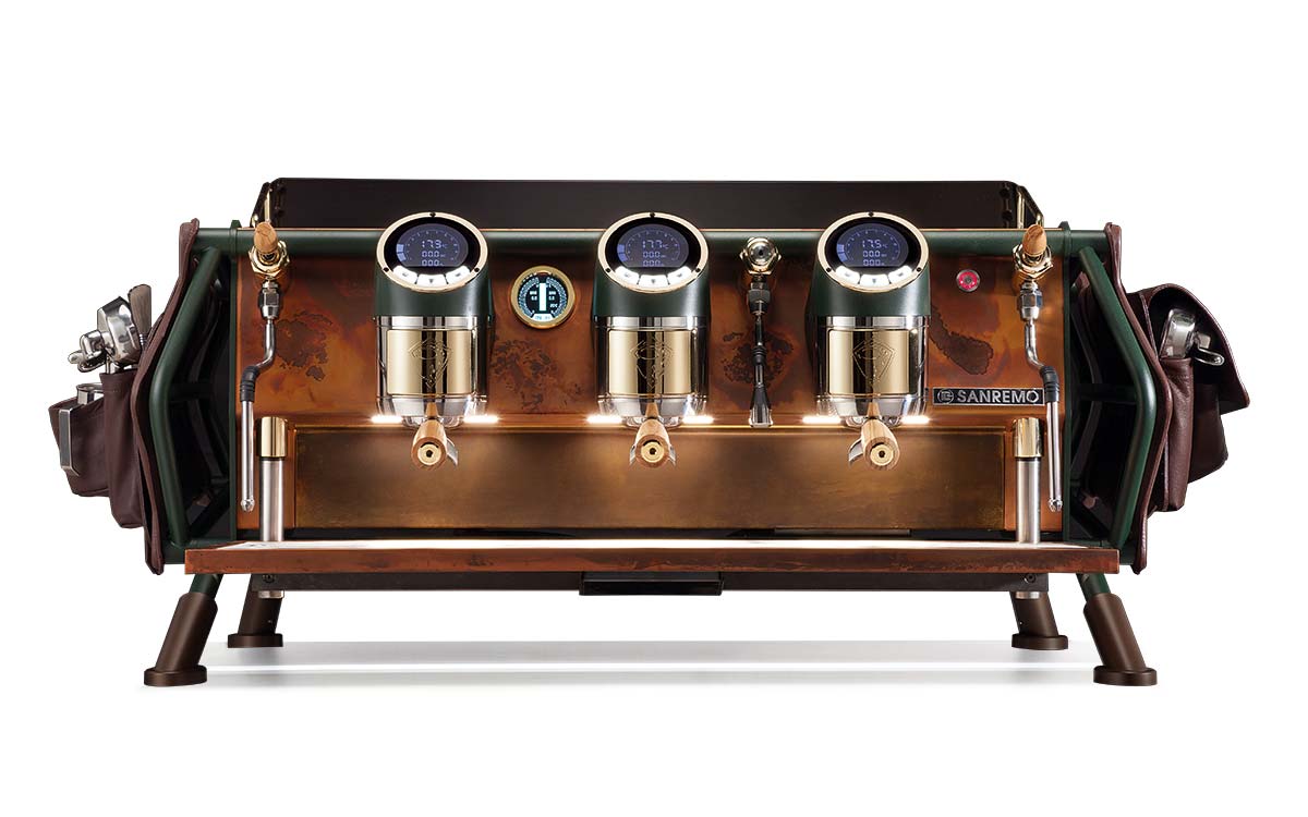 SANREMO Café Racer Custom 商用專業半自動咖啡機